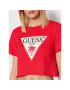 Guess Tričko E02I01 K8FY0 Červená Regular Fit - Pepit.sk