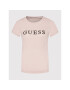 Guess Tričko Kimetz W1BI06 JA911 Ružová Regular Fit - Pepit.sk