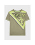 Guess Tričko L3RI18 K8HM0 Zelená Regular Fit - Pepit.sk