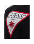 Guess Tričko Logo E02I01 JA914 Čierna Boxy Fit - Pepit.sk