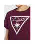 Guess Tričko Logo E02I01 JA914 Fialová Boxy Fit - Pepit.sk