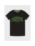 Guess Tričko N3RI07 K8HM3 Čierna Regular Fit - Pepit.sk