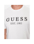 Guess Tričko U3YI00 K6YW0 Biela Regular Fit - Pepit.sk