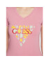 Guess Tričko W3RI59 J1314 Ružová Slim Fit - Pepit.sk