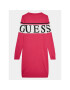 Guess Úpletové šaty J3BK16 Z38B0 Ružová Regular Fit - Pepit.sk