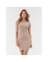 Guess Úpletové šaty W3BK0S Z3B50 Hnedá Bodycon Fit - Pepit.sk