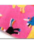 Happy Socks Detské pančuchy KUNI60-3300 Ružová Slim Fit - Pepit.sk