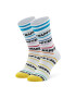 Happy Socks Ponožky Vysoké Unisex ATHAP29-1300 Biela - Pepit.sk