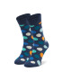 Happy Socks Ponožky Vysoké Unisex BD01-605 Tmavomodrá - Pepit.sk