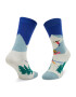 Happy Socks Ponožky Vysoké Unisex DSS01-6300 Biela - Pepit.sk