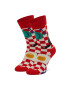 Happy Socks Ponožky Vysoké Unisex EBI01-4300 Červená - Pepit.sk