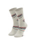 Happy Socks Ponožky Vysoké Unisex HDS01-1300 Béžová - Pepit.sk