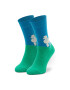 Happy Socks Ponožky Vysoké Unisex WLD01-7300 Modrá - Pepit.sk