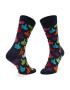 Happy Socks Súprava 2 párov vysokých ponožiek unisex MJA02-9050 Čierna - Pepit.sk