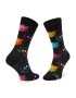 Happy Socks Súprava 2 párov vysokých ponožiek unisex MJA02-9050 Čierna - Pepit.sk