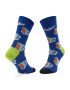 Happy Socks Súprava 2 párov vysokých ponožiek unisex XTDS02-6500 Biela - Pepit.sk