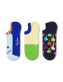 Happy Socks Súprava 3 párov kotníkových ponožiek unisex LUK39-6000 Farebná - Pepit.sk