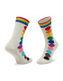 Happy Socks Súprava 3 párov vysokých ponožiek unisex XPRD08-1300 Biela - Pepit.sk