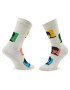 Happy Socks Súprava 4 párov vysokých ponožiek unisex The Beathles XBEA09-0200 Farebná - Pepit.sk