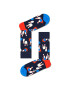 Happy Socks Súprava 4 párov vysokých ponožiek unisex XBOW09-0200 Farebná - Pepit.sk