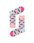 Happy Socks Súprava 4 párov vysokých ponožiek unisex XBOW09-0200 Farebná - Pepit.sk