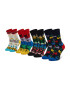 Happy Socks Súprava 4 párov vysokých ponožiek unisex XDNY09-0200 Čierna - Pepit.sk