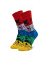 Happy Socks Súprava 4 párov vysokých ponožiek unisex XDNY09-0200 Čierna - Pepit.sk