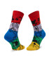 Happy Socks Súprava 4 párov vysokých ponožiek unisex XDNY09-0200 Čierna - Pepit.sk