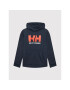 Helly Hansen Mikina Logo 41677 Tmavomodrá Regular Fit - Pepit.sk