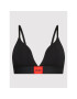 Hugo Podprsenka Bralette Triangle Red Label 50469647 Čierna - Pepit.sk