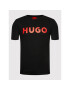 Hugo Tričko Dulivio 50467556 Čierna Regular Fit - Pepit.sk