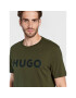 Hugo Tričko Dulivio 50467556 Zelená Regular Fit - Pepit.sk