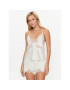 Hunkemöller Pyžamový top Sophia 202333 Biela Feminine Fit - Pepit.sk