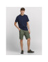 Jack&Jones Bavlnené šortky Zack 12184905 Zelená Regular Fit - Pepit.sk