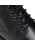 Jack&Jones Čižmy Jfwholland Leather 12217007 Čierna - Pepit.sk