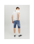 Jack&Jones Džínsové šortky Cale 12223993 Tmavomodrá Regular Fit - Pepit.sk