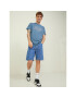 Jack&Jones Džínsové šortky Tony 12209803 Modrá Baggy Fit - Pepit.sk