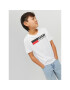 Jack&Jones Junior Tričko 12231298 Biela Regular Fit - Pepit.sk