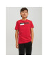 Jack&Jones Junior Tričko 12231298 Červená Regular Fit - Pepit.sk