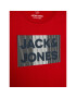 Jack&Jones Junior Tričko Corp Logo 12152730 Červená Regular Fit - Pepit.sk