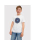 Jack&Jones Junior Tričko Nate 12216508 Biela Regular Fit - Pepit.sk