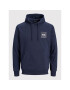 Jack&Jones Mikina Lock 12213245 Tmavomodrá Regular Fit - Pepit.sk