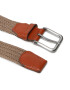 Jack&Jones Pánsky opasok Jacspring Woven Belt Noos12118114 Béžová - Pepit.sk