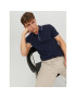 Jack&Jones Polokošeľa Clifford 12236201 Tmavomodrá Regular Fit - Pepit.sk