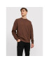 Jack&Jones PREMIUM Mikina Blakam 12206439 Hnedá Oversize - Pepit.sk