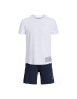 Jack&Jones Pyžamo 12245905 Biela Standard Fit - Pepit.sk