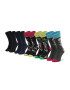 Jack&Jones Súprava 5 párov vysokých pánskych ponožiek Jacmelting Skull Sock 5-Pack 12205273 Tmavomodrá - Pepit.sk