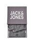 Jack&Jones Súprava čiapka a rukavice 12168383 Sivá - Pepit.sk