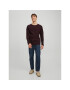 Jack&Jones Sveter 12157321 Bordová Regular Fit - Pepit.sk