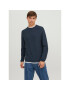 Jack&Jones Sveter 12227443 Tmavomodrá Regular Fit - Pepit.sk